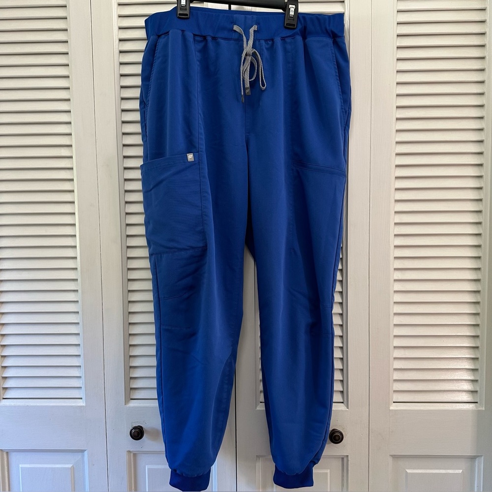 Fabletics Royal Blue Jogger Scrub Pant XXL
